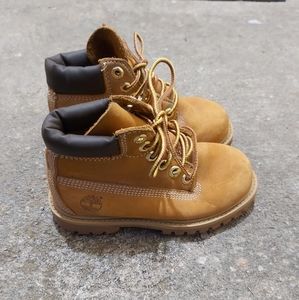 Boys 10 Timberland boots